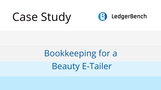 Bookkeeping for a Beauty E-Tailer